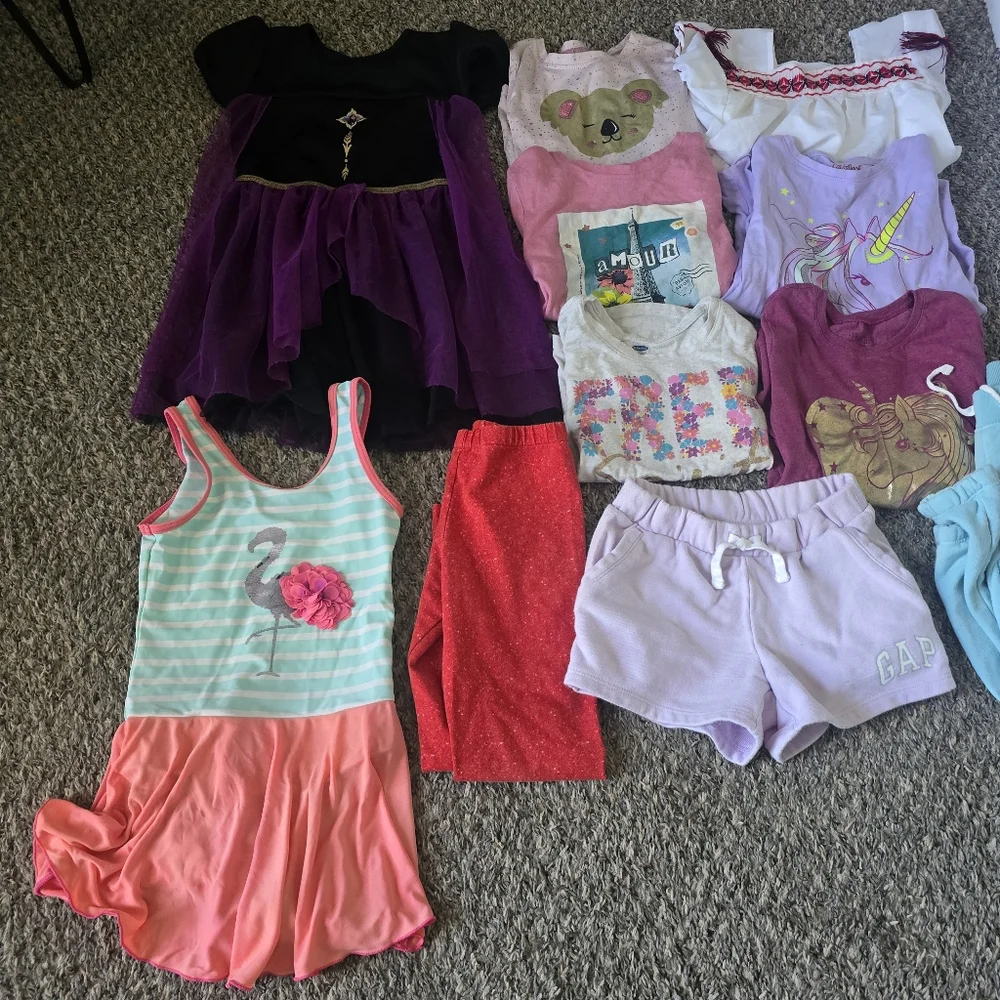 Girls Colorful 6-7y/7-8y Bundle